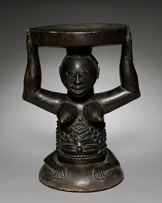 Caryatid Stool