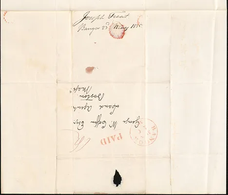 Joseph Treat to George Coffin, 23 May 1835