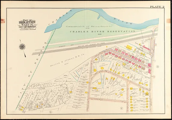 Atlas of the city of Boston, wards 25 & 26, Brighton