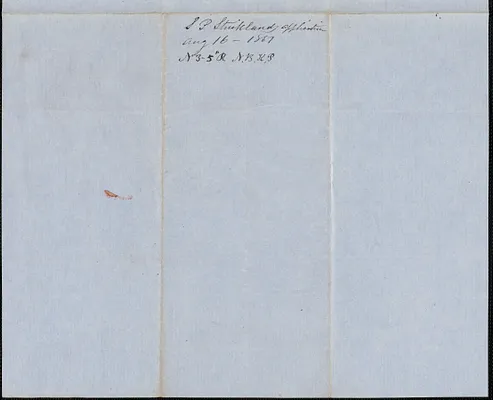 S. P. and H. Strickland and Aaron Babb and Charles H. Thayer to Samuel Warner, 16 August 1851