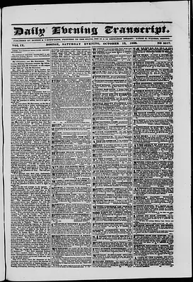 Daily Evening Transcript