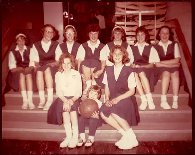 Granville Village School girls' team, 1965