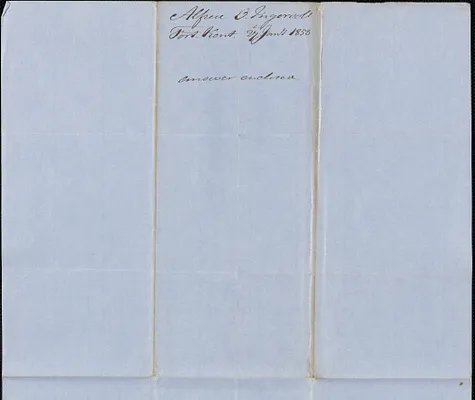 Alfred O. Ingersoll to George Coffin, 27 January 1850