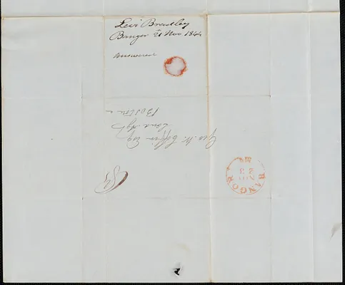 Levi Bradley to George Coffin, 21 November 1844