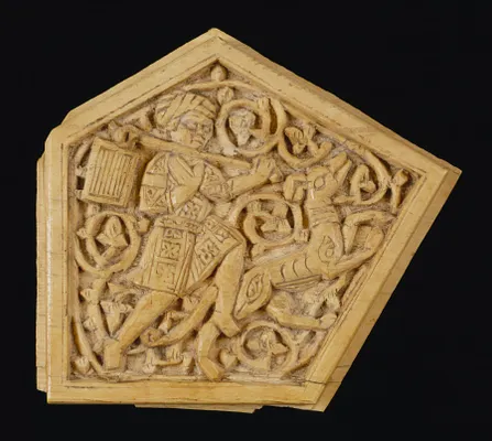 Plaque with Figural Scene