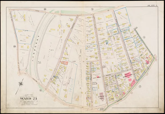 Atlas of the city of Boston, West Roxbury