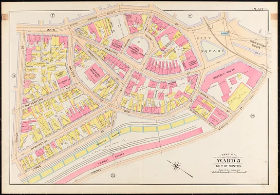 Atlas of the city of Boston, Charlestown