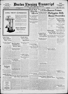 Boston Evening Transcript