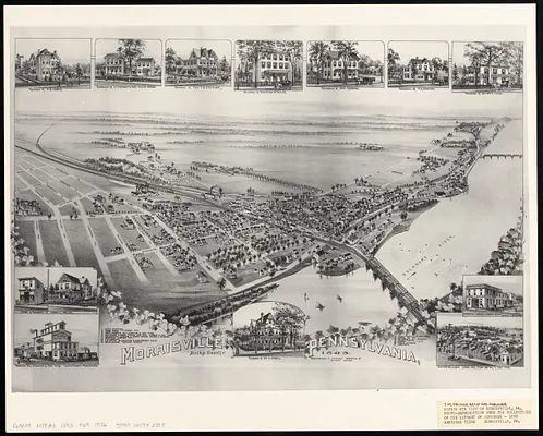 Morrisville, Bucks County, Pennsylvania, 1893