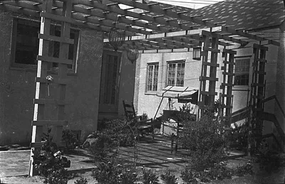Photograph of Patio under a Pergola