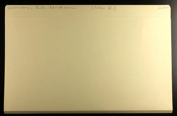 Waterbury, Ruth Christianna (2 of 2)