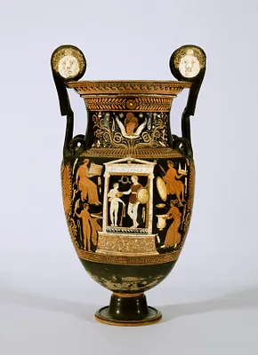 Volute Krater for a Deceased Warrior
