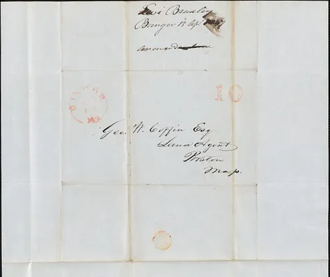 Levi Bradley to George Coffin, 13 April 1847