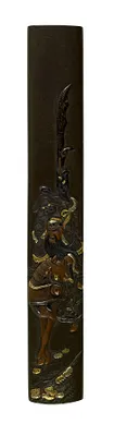 Kozuka with Kanyu on a Horse