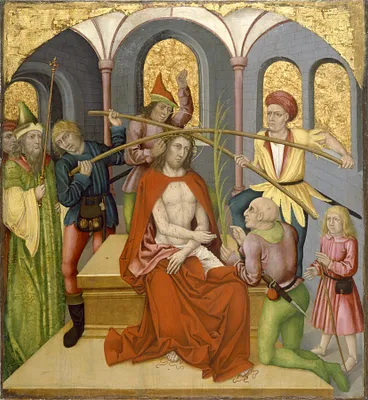 Altarpiece with the Passion of Christ: Christ Mocked