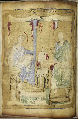 The Evangelist Mark and the Apostle Peter