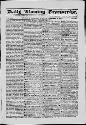 Daily Evening Transcript