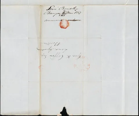 Levi Bradley to George Coffin,5 March 1847