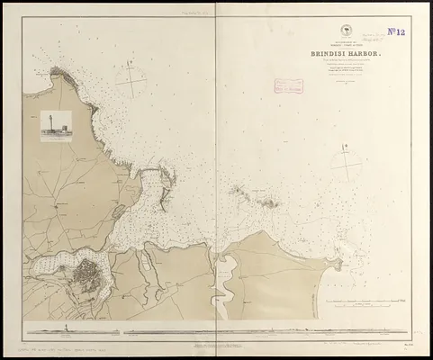 Mediterranean Sea, Adriatic--coast of Italy, Brindisi Harbor