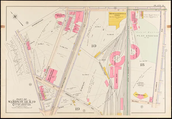 Atlas of the city of Boston, Roxbury