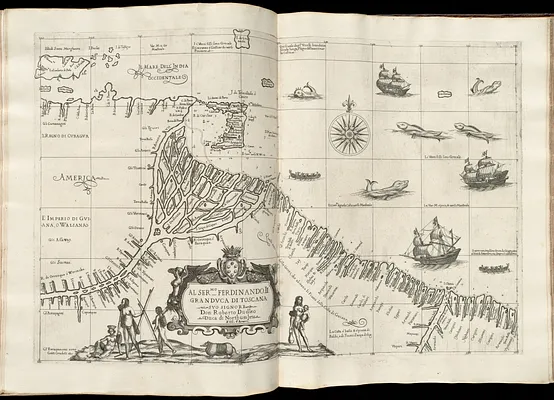 Al sermo. Ferdinando. II. Grandvca di Toscana svo signore Don Roberto Dudleo, Duca di Northumbria