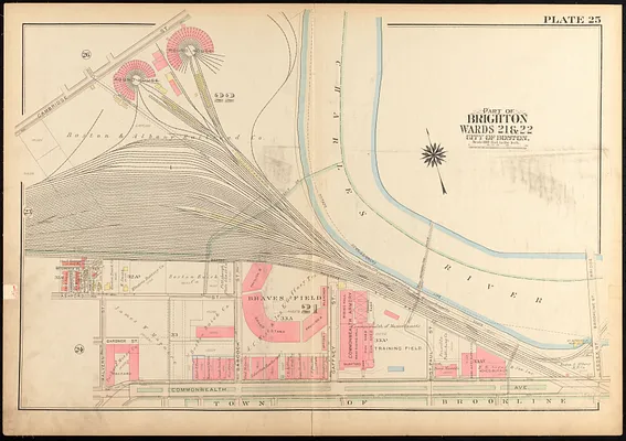Atlas of the city of Boston, Brighton