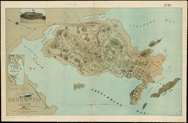 Plan of Sorrento, Maine