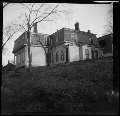 42 Highland Ave. Roxbury, Mass., before alterations, rear view