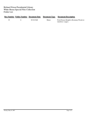 WHSF: Returned, 39-8