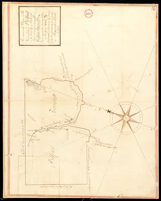 Plan of Belfast surveyed by Alexander Clark, dated 1794.