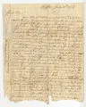 Correspondence to William Henshaw, 1774-1775