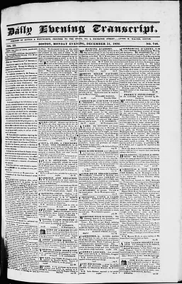Daily Evening Transcript