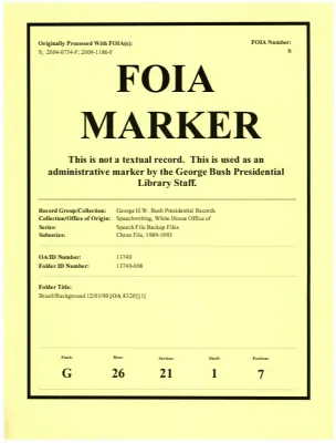 Brazil / Background 12/01/90 [OA 8320] [1]