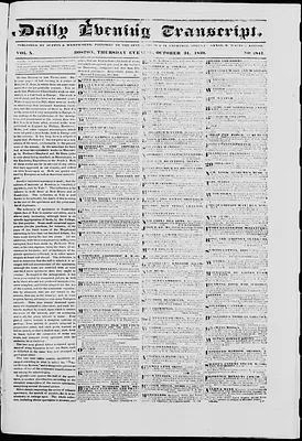 Daily Evening Transcript