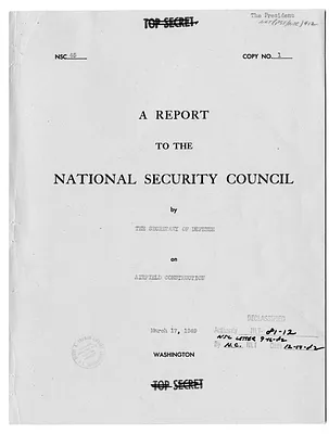 National Security Council Report 45, Report to the National Security Council by the Secretary of Defense on Airfield Construction