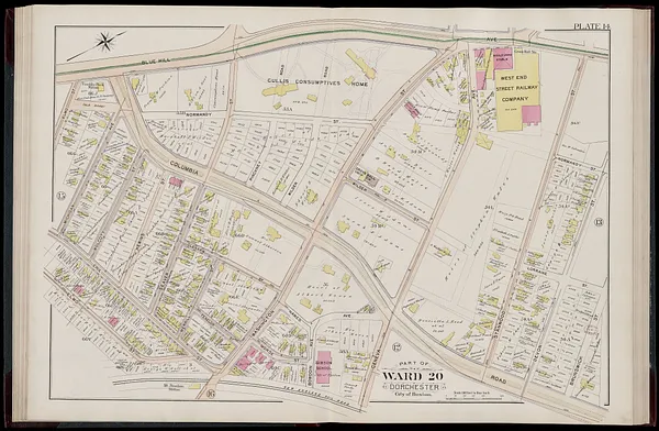 Atlas of the city of Boston, Dorchester, Mass., vol. 5 : from actual surveys and official plans