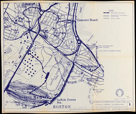 Revere, Sales Creek - flood control study