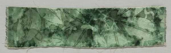 Stenciled Velvet