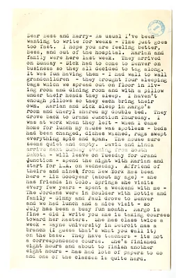 Letter from Christine Wallace to Bess W. Truman with Attached Newspaper Clipping