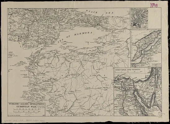 Turkish-Allies operations, European war