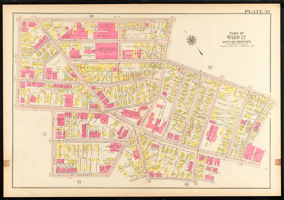 Atlas of the city of Boston, Roxbury