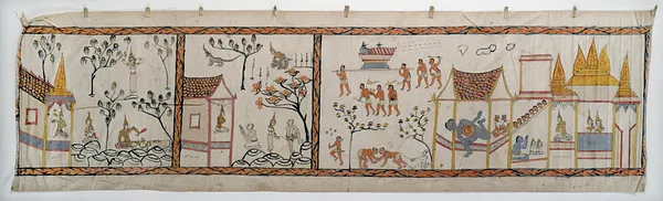 Narrative Scroll: Vessantara Jataka