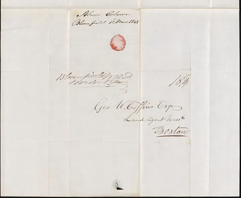 Abner Coburn to George Coffin, 12 March 1845
