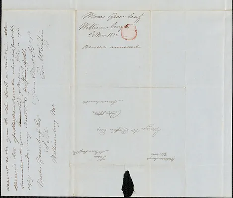 Moses Greenleaf to George Coffin, 21 November 1832