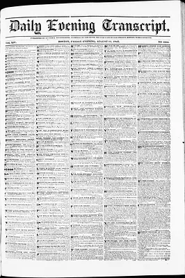 Daily Evening Transcript