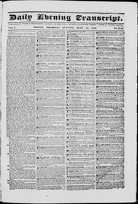 Daily Evening Transcript