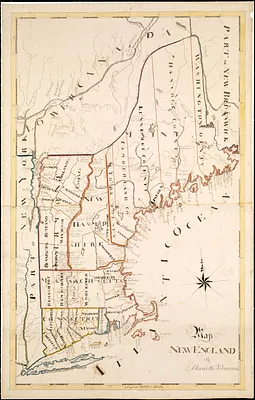 Map New England