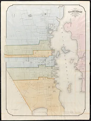 Map of the city of New Bedford, Bristol County, Mass.