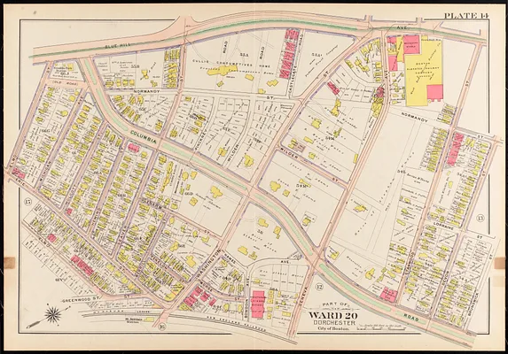 Atlas of the city of Boston, Dorchester, Mass.
