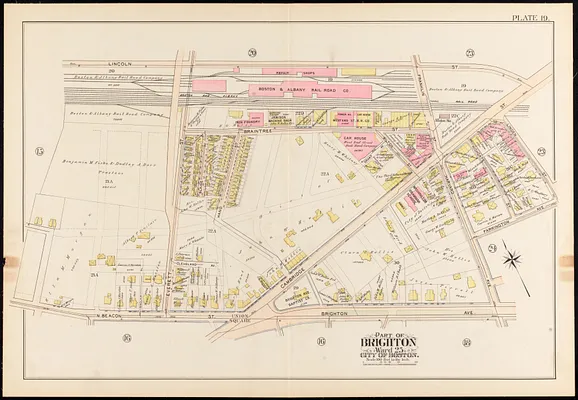 Atlas of the city of Boston, Brighton
